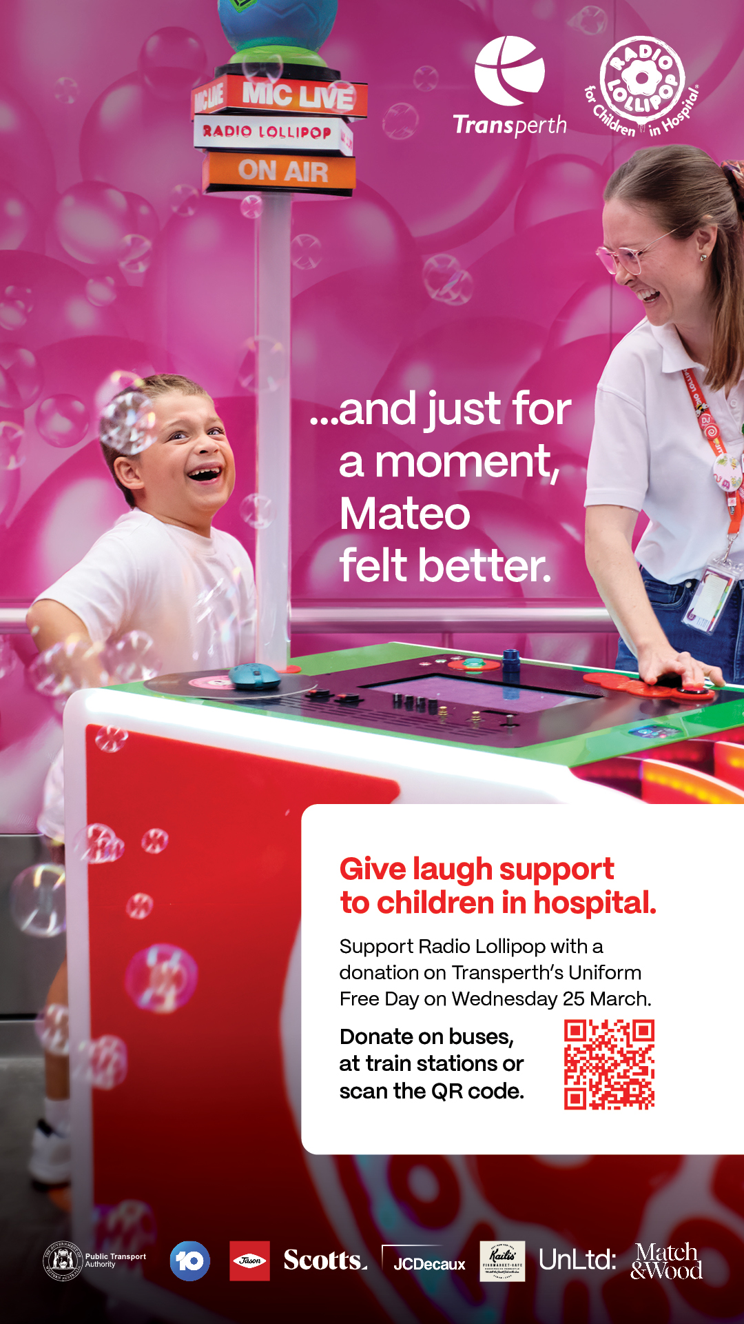 Radio Lollipop Uniform Free Day